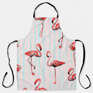 Flamingo naadloos patroon schort
