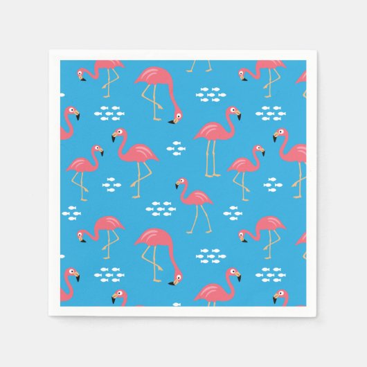 Flamingo Napkins Servet (Voorkant)