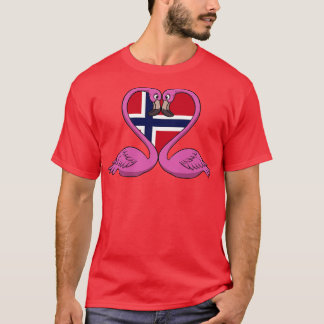 Flamingo Noorwegen T-shirt