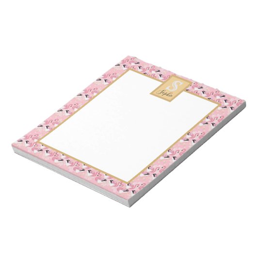 Flamingo Notitieblok (Linkerzijde)