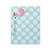 Flamingo Notitieblok (Linkerzijde)