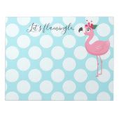 Flamingo Notitieblok (Voorkant)