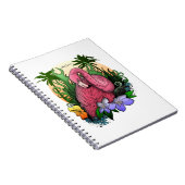 Flamingo Notitieboek (Rechterzijde)