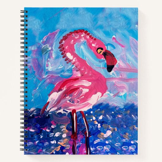 Flamingo Notitieboek (Voorkant)