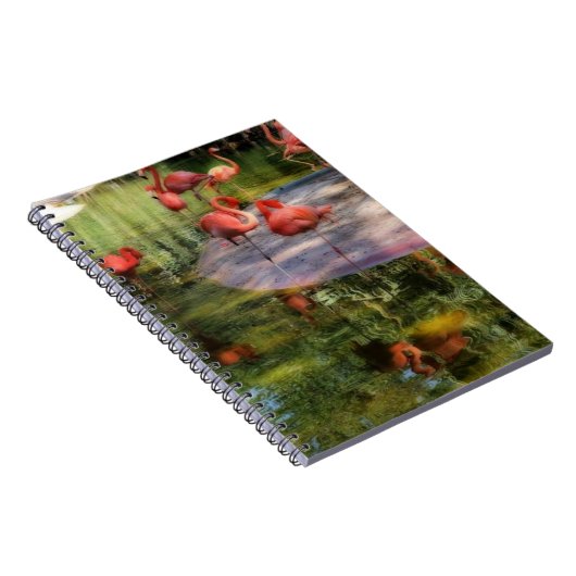 Flamingo Notitieboek (Rechterzijde)