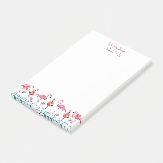 Flamingo | Notities | Plaknotities Post-it® Notes (Schuin)