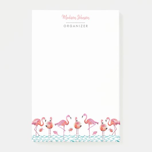 Flamingo | Notities | Plaknotities Post-it® Notes (Voorkant)