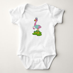 Flamingo Nurse Romper