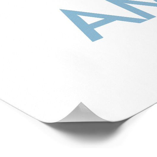 Flamingo nursery art print | Naam Baby (Hoek)