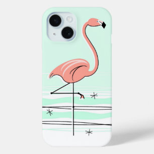 Flamingo Ocean Aqua iPhone hoesje