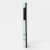 Flamingo Ocean Aqua iPhone hoesje (Achterkant/links)