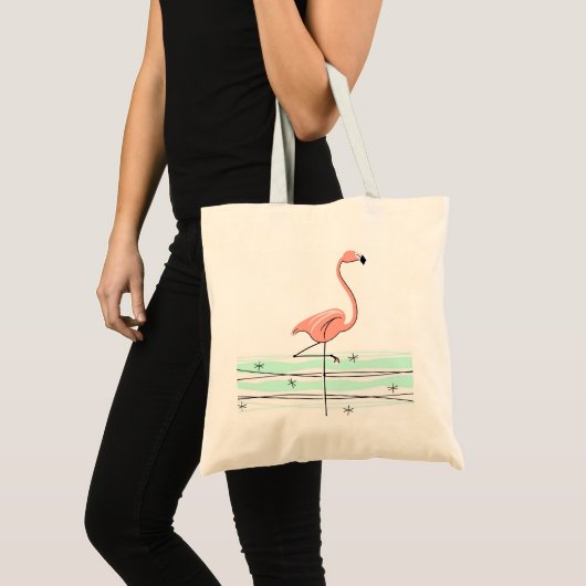 Flamingo Ocean canvas tas (Voorkant (product))