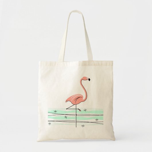 Flamingo Ocean canvas tas (Voorkant)
