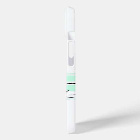 Flamingo Ocean 'Fabulous!' iPhone case (Achterkant / Links)