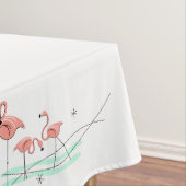 Flamingo Ocean Group border tablecloth Tafelkleed (Voorbeeld)