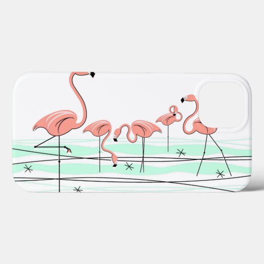 Flamingo Ocean Group iPad case (Achterkant (horizontaal))