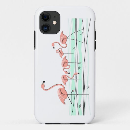 Flamingo Ocean Group iPhone 11 taaie Case-Mate iPhone Case (Achterkant)