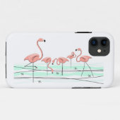 Flamingo Ocean Group iPhone 11 taaie Case-Mate iPhone Case (Achterkant (horizontaal))
