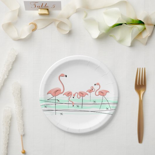 Flamingo Ocean Group papier bord (Huwelijk)