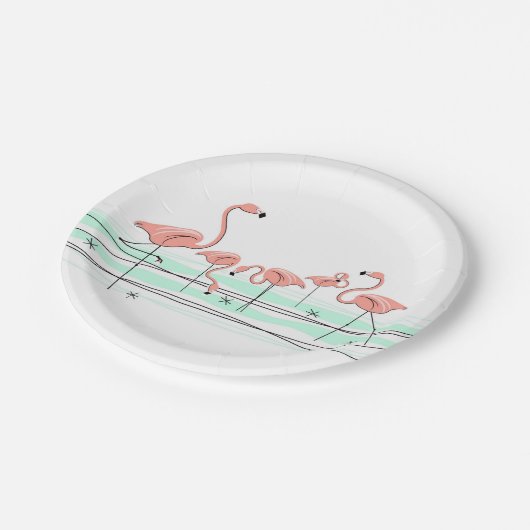 Flamingo Ocean Group papier bord (Gekanteld)
