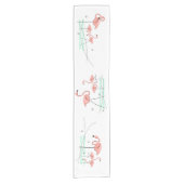 Flamingo Ocean Group table runner Korte Tafelloper (Voorkant)