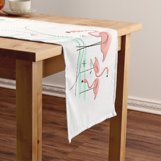 Flamingo Ocean Group table runner Korte Tafelloper (Voorbeeld)