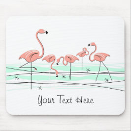 Flamingo Ocean Group "Text" mousepad Muismat