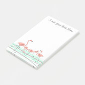 Flamingo Ocean Group "Text" Post-it® Notes (Schuin)