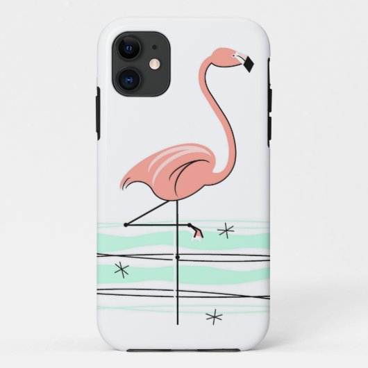 Flamingo Ocean iPhone 11 stoer Case-Mate iPhone Case (Achterkant)