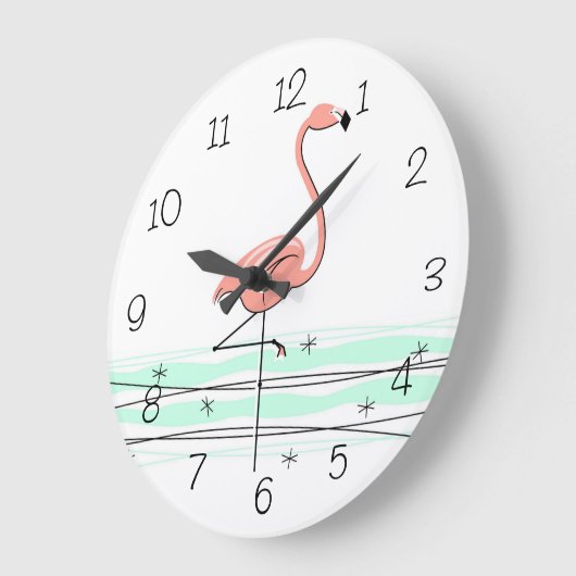 Flamingo Ocean-kloknummers rond Grote Klok (Hoek)