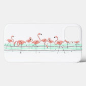 Flamingo Ocean Line iPad-hoesje Case-Mate iPhone Case (Achterkant (horizontaal))