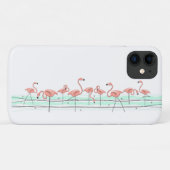 Flamingo Ocean Line iPhone hoes (Achterkant (horizontaal))