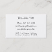 Flamingo Ocean Line visitekaartje (Achterkant)