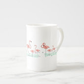 Flamingo Ocean Multi Large bone china mok (Voorkant rechts)