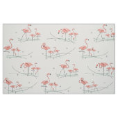 Flamingo Ocean Multi large patroon Stof (Fat Quarter)