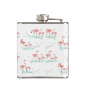 Flamingo Ocean Multi verpakte fles Heupfles (Achterkant)