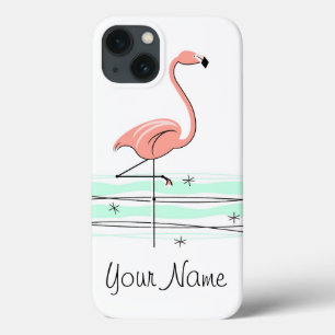 Flamingo Ocean 'Name' iPad Mini hoesje