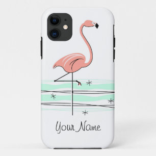 Flamingo Ocean 'Name' iPhone 11 taaie Case-Mate iPhone Case