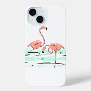 Flamingo Ocean Pair iPhone hoesje