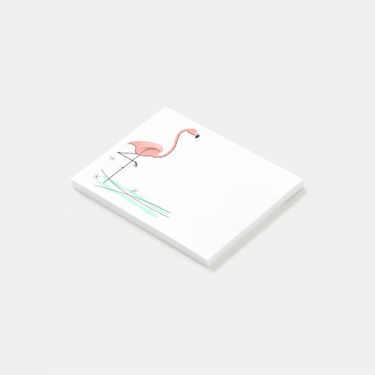 Flamingo Ocean Post-it® Notes (Schuin)