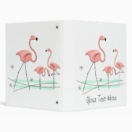 Flamingo Ocean Trio 2 "Front Text" 1" Multomap