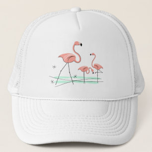 Flamingo Ocean Trio 2 groep vrachtwagenhoed Trucker Pet