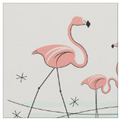 Flamingo Ocean Trio 2 groot patroon Stof (Close Up)