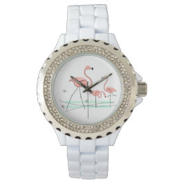 Flamingo Ocean Trio 2 Horloge