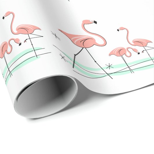 Flamingo Ocean Trio 2 inpakpapier (Rol Hoek)