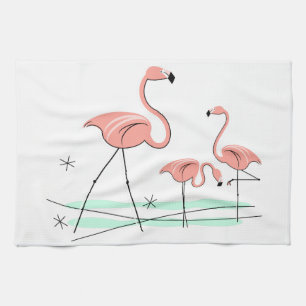 Flamingo Ocean Trio 2 keukendoek Theedoek