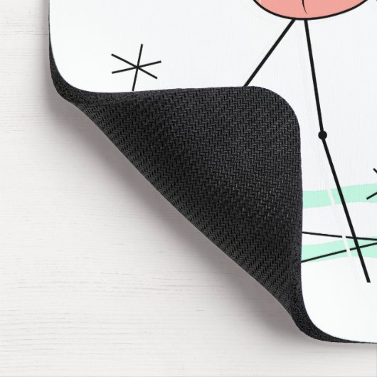 Flamingo Ocean Trio 2 mousepad Muismat (Hoek)