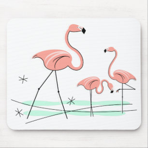 Flamingo Ocean Trio 2 mousepad Muismat