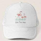 Flamingo Ocean Trio 2 'Text' groepsvrachtwagen die Trucker Pet (Voorkant)