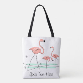 Flamingo Ocean Trio 2 Text over tas